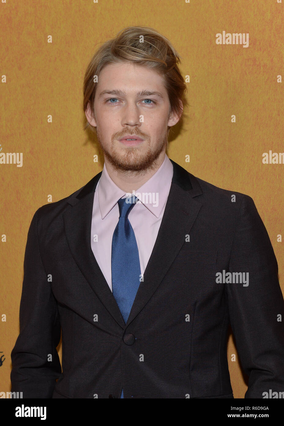 New York, USA. 4th Dec 2018. Joe Alwyn attends the New York premiere of Mary Queen Of Scots at Paris Theater on December 4, 2018 in New York City. Credit: Erik Pendzich/Alamy Live News Stock Photo