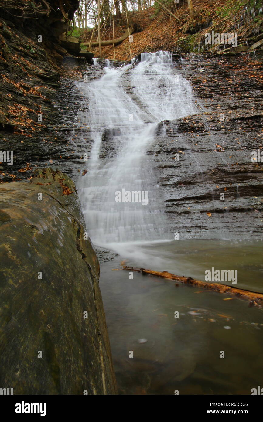 Buttermilk Falls, Cuyahoga Valley National Park, Ohio Stock Photo Alamy