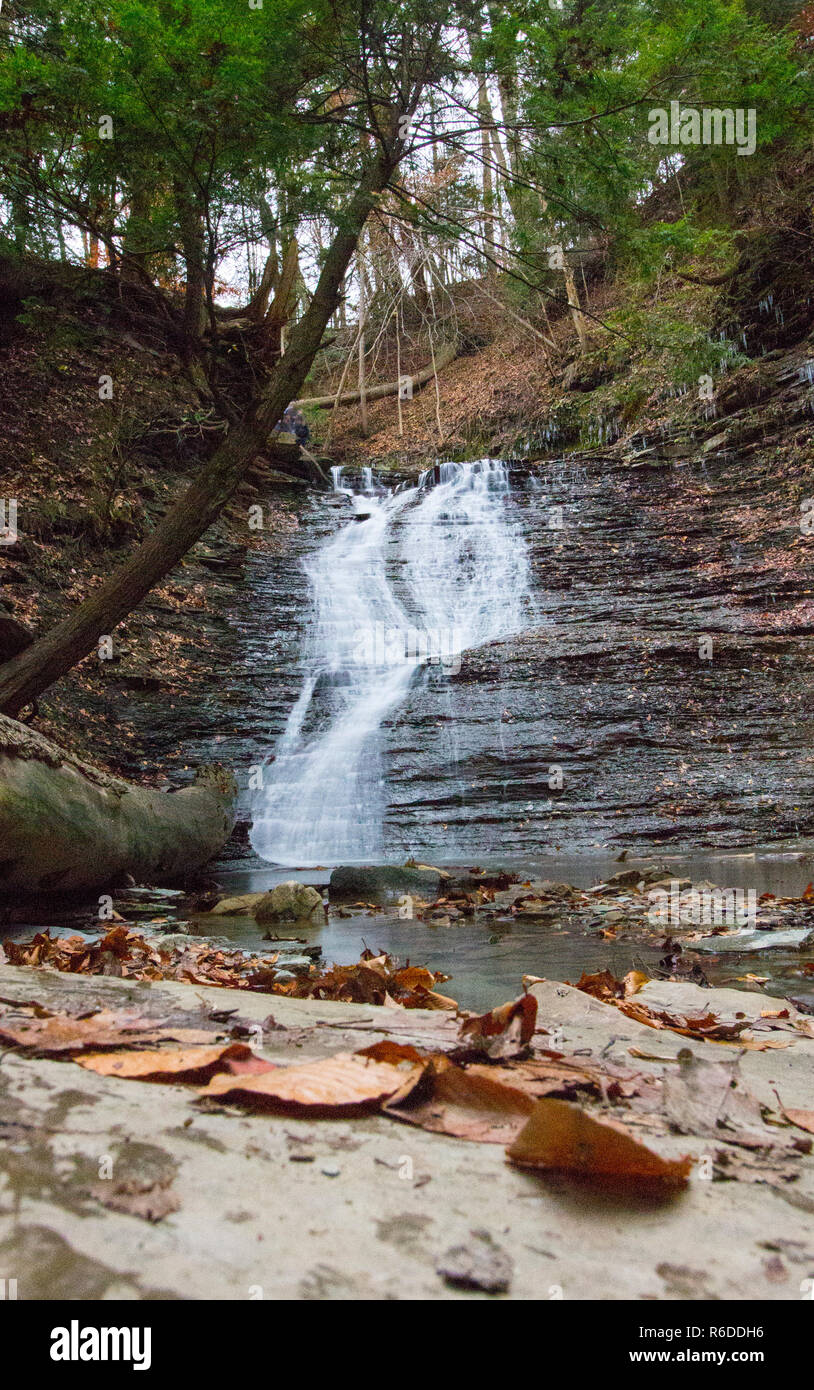 Buttermilk Falls, Cuyahoga Valley National Park, Ohio Stock Photo Alamy