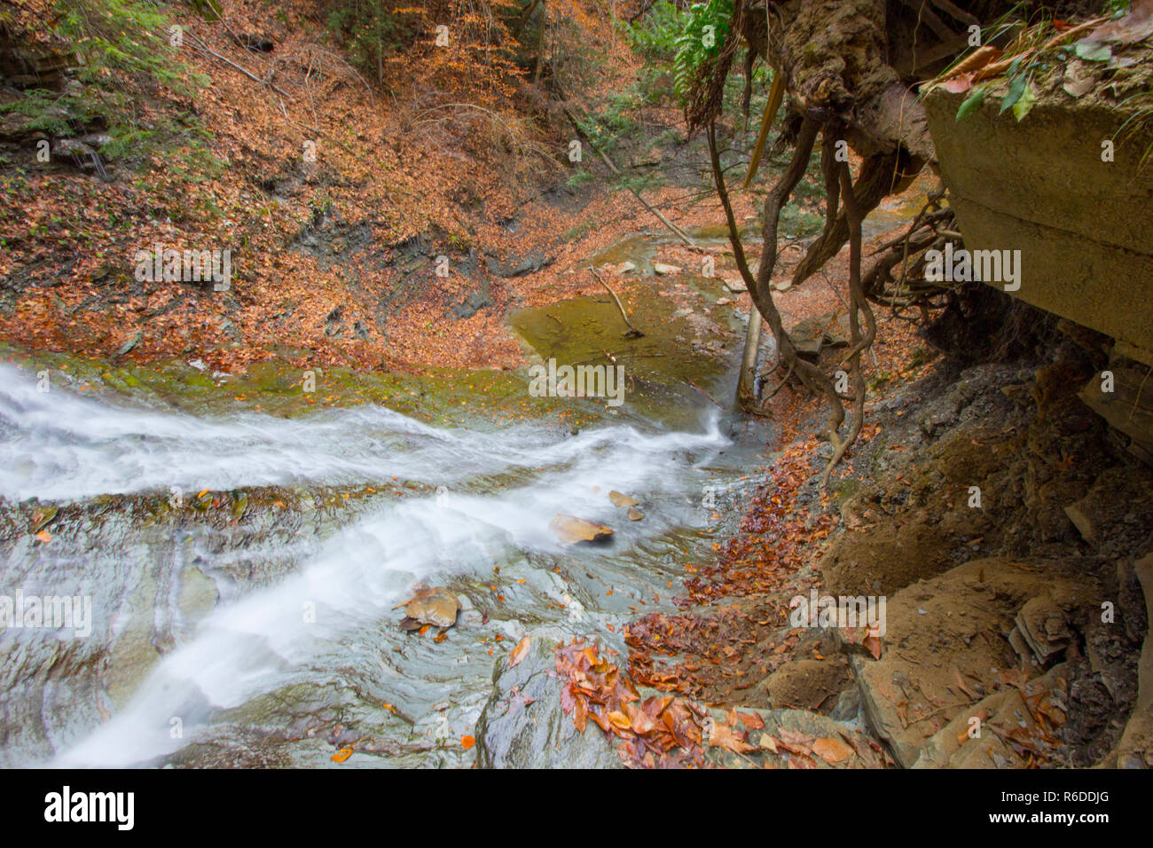 Buttermilk Falls, Cuyahoga Valley National Park, Ohio Stock Photo Alamy