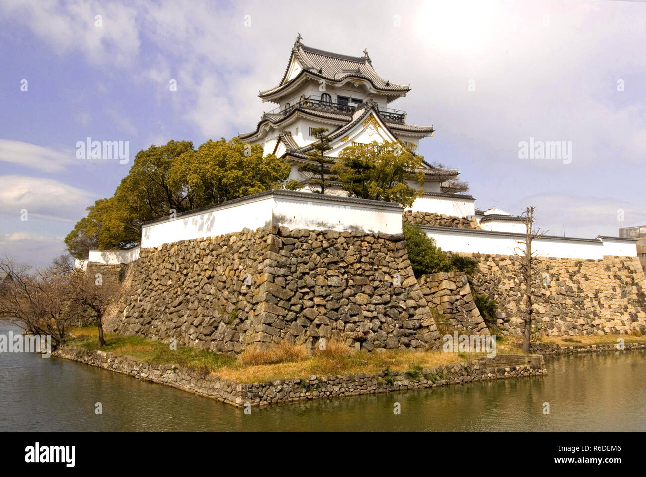 Japan, Kishiwada Castle In Osaka Stock Photo Alamy