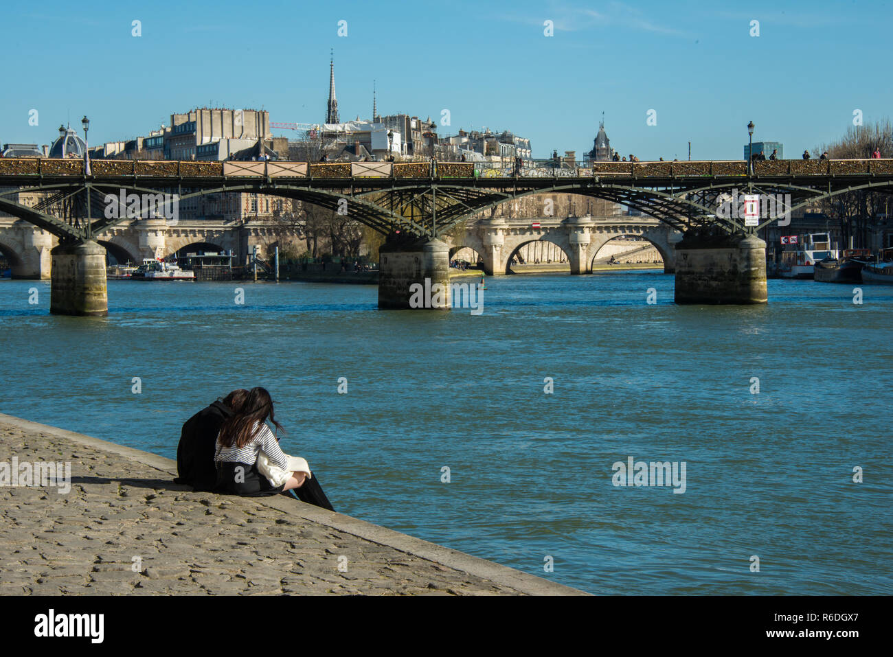 Portrait happy couple riverside hi-res stock photography and images - Alamy