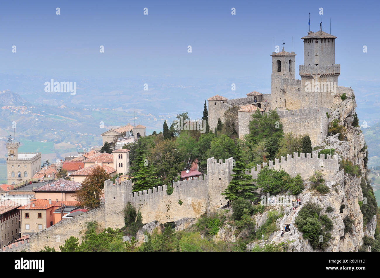 The Guaita Fortress (Prima Torre) Is The Oldest And The Most Famous