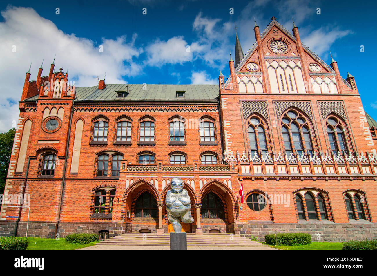 The Academy Of Art In Riga, Capital Of Latvia Stock Photo
