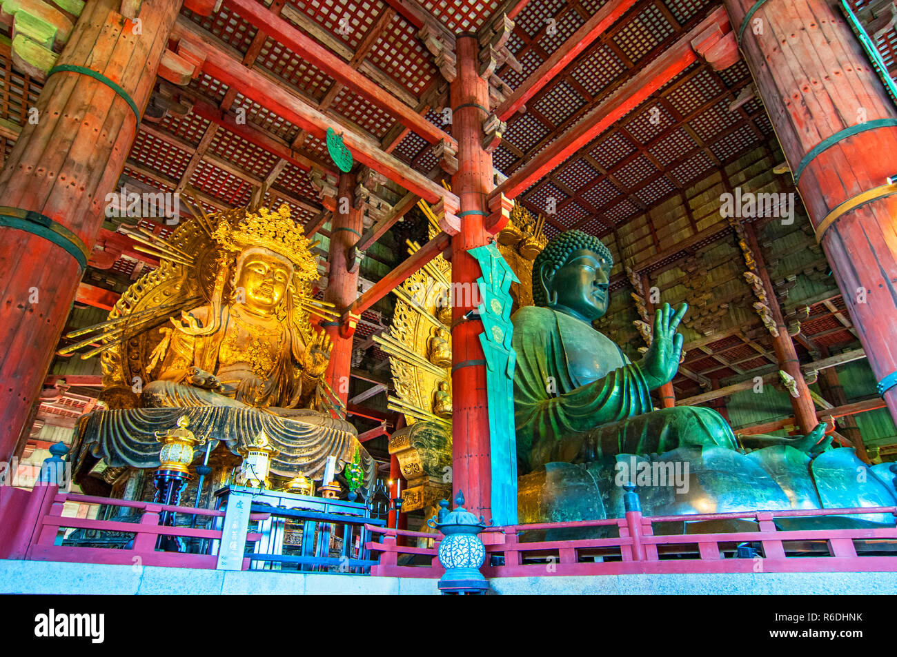 The Todaiji Buddha It Is Considered The World'S Largest Bronze Statue