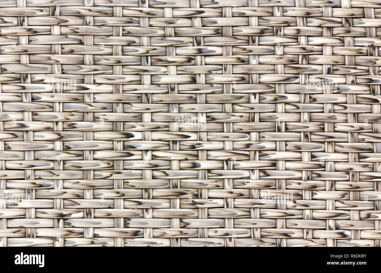 Plastic rattan weaving Stock Photo Alamy