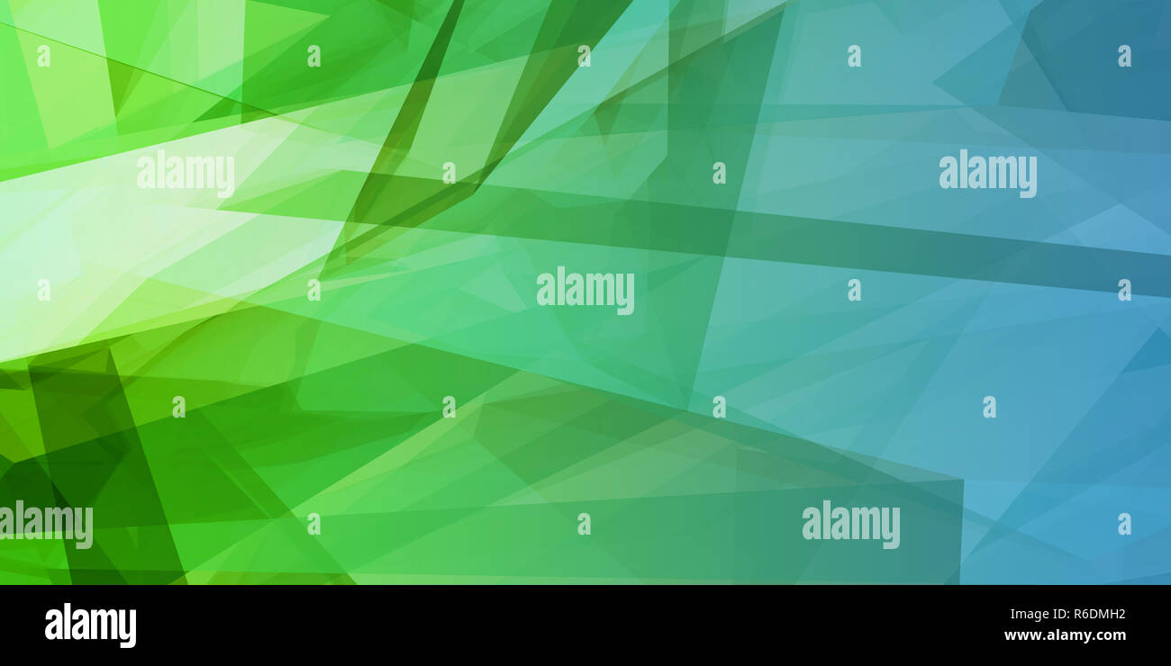 Blue Green Low Poly Background Stock Photo - Alamy