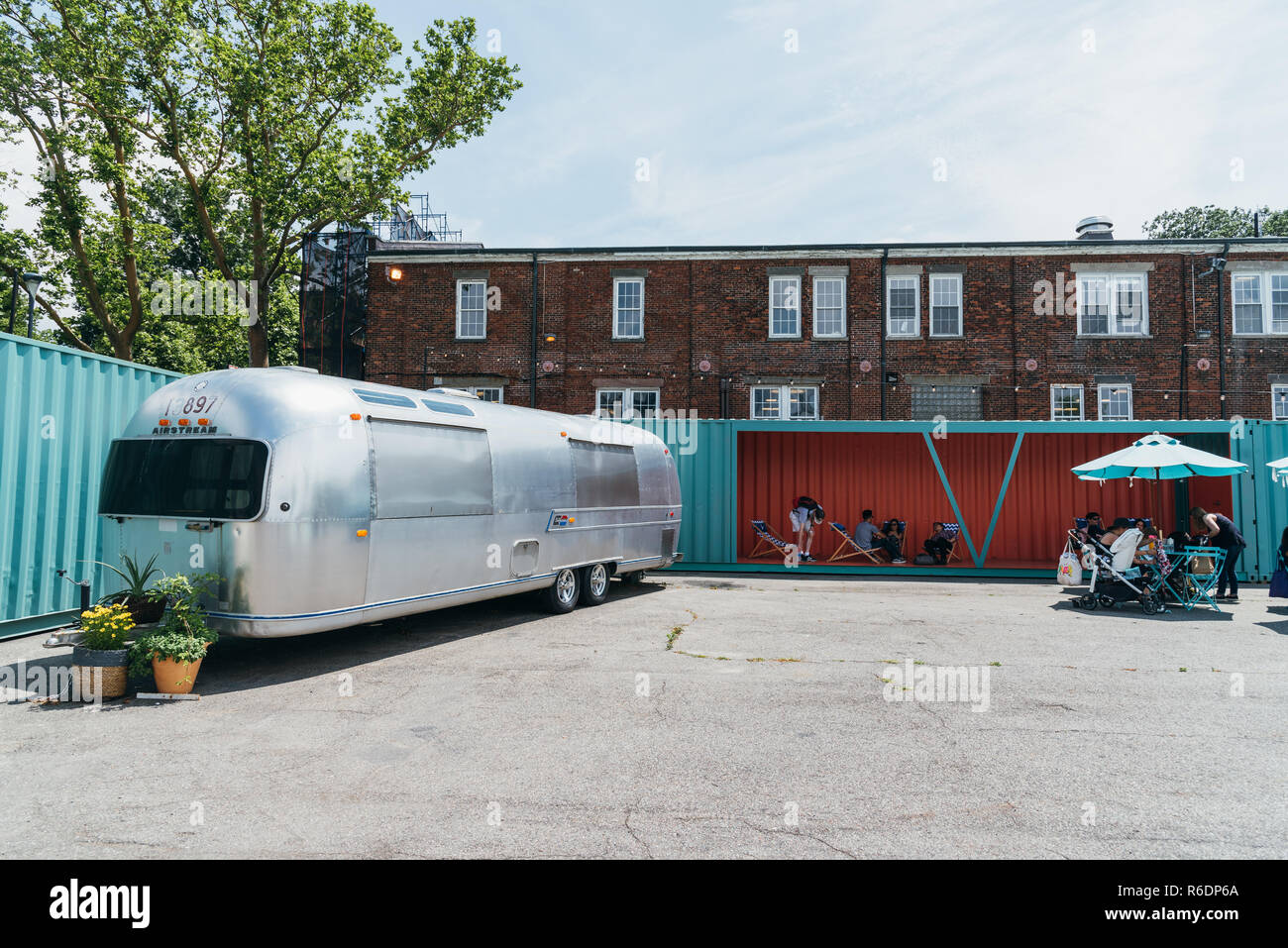 Airstream Food Truck Stock Photos Airstream Food Truck