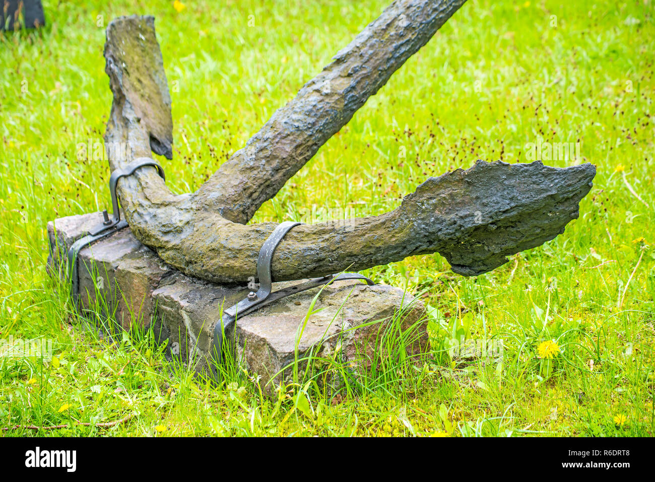 Anchor, Old And Rusty Stock Photo