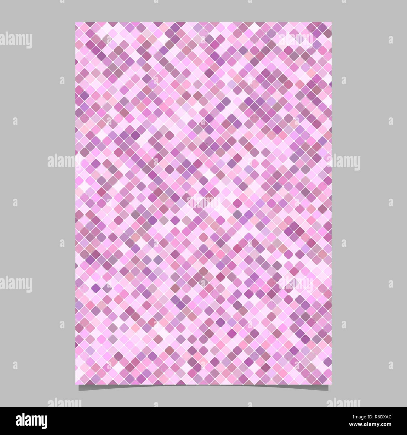 Pink geometric diagonal square pattern background poster template ...