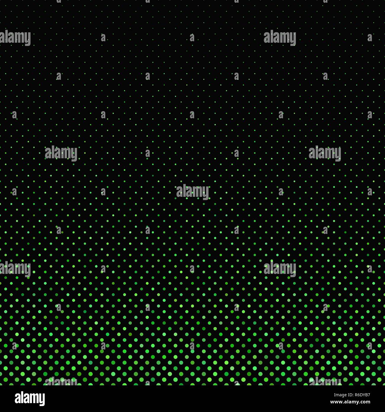 Green geometrical circle pattern - vector snowfall background design ...