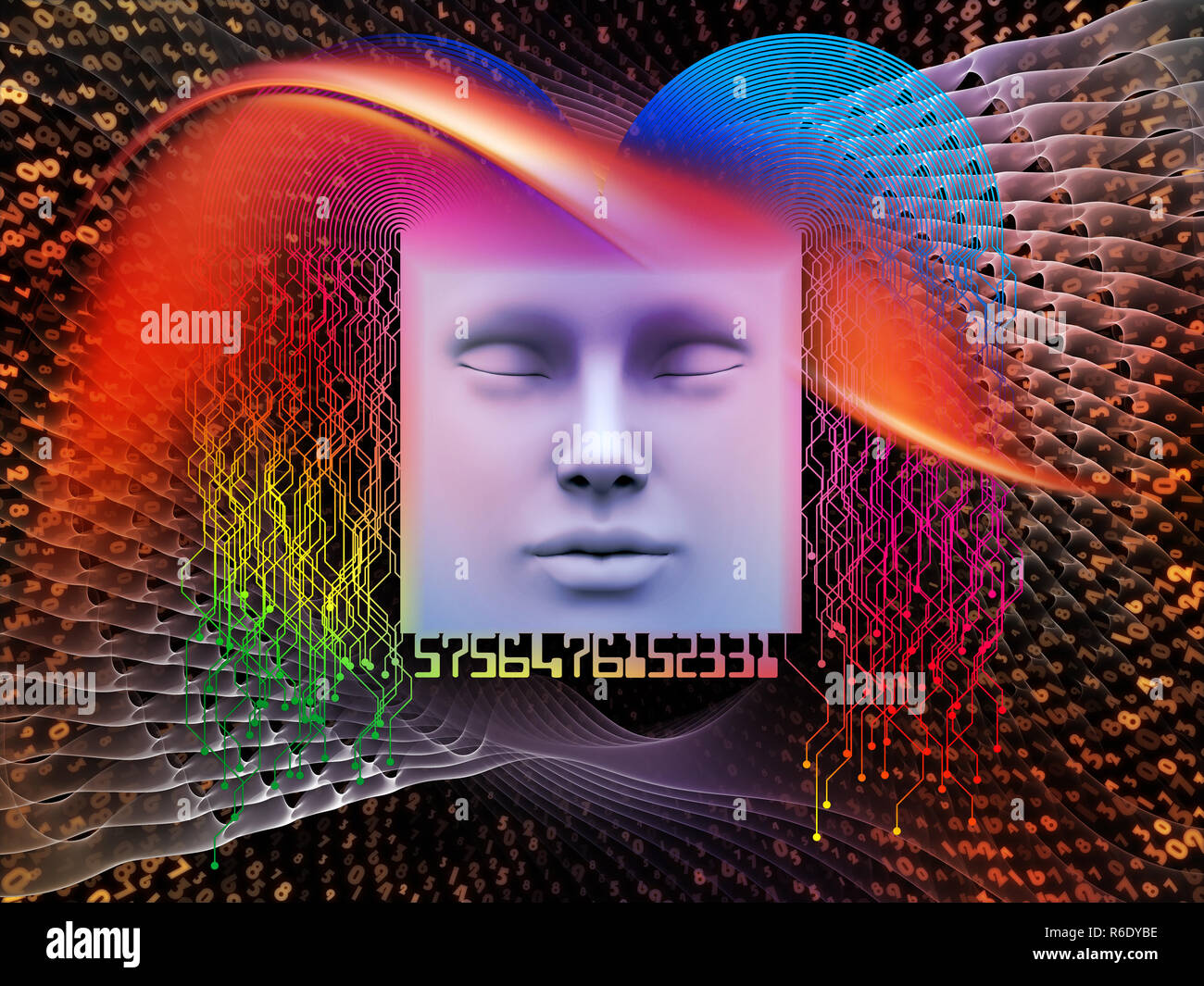 Realms of Super Human AI Stock Photo - Alamy