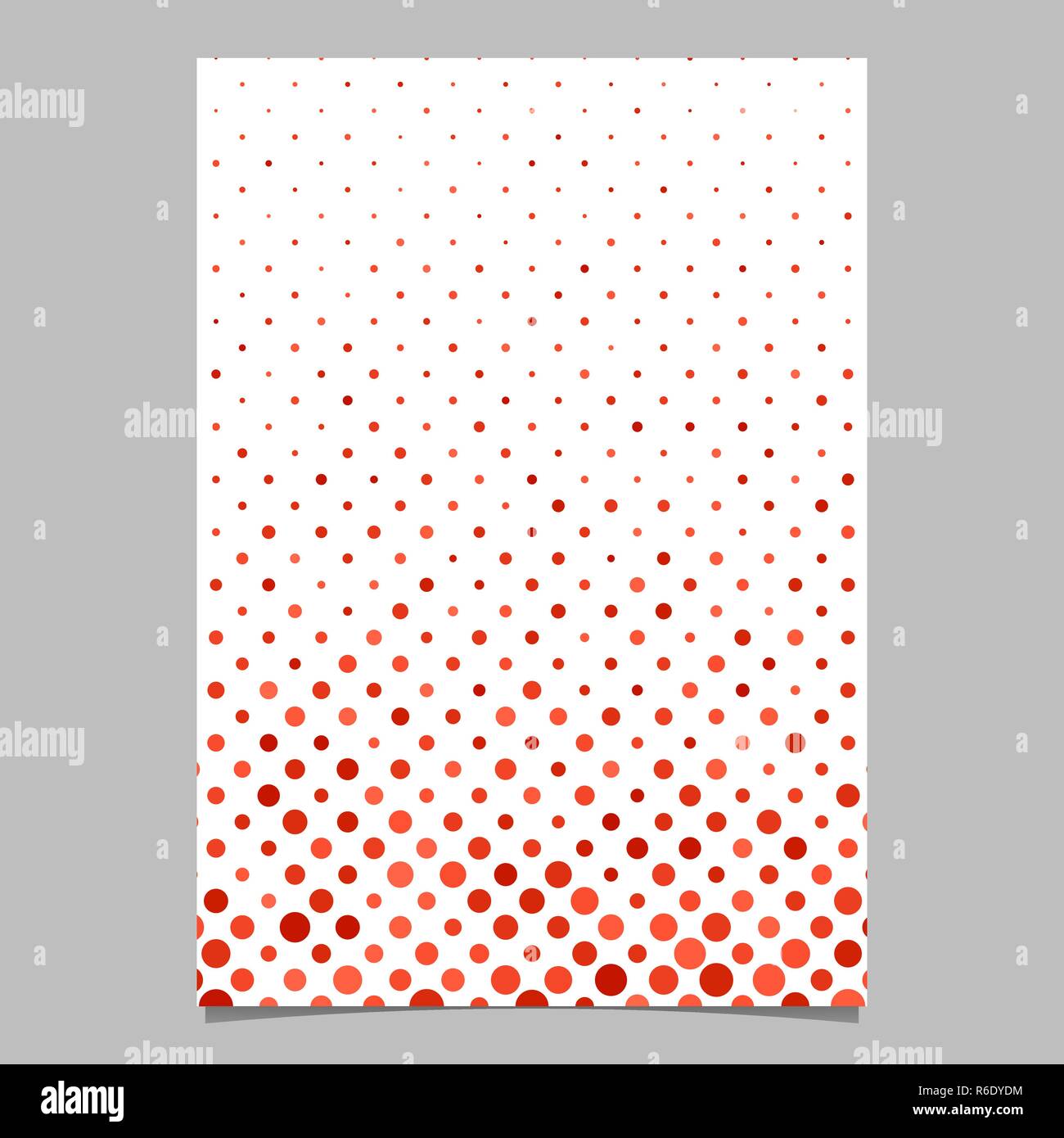 Color circle pattern brochure design - vector cover background Stock ...