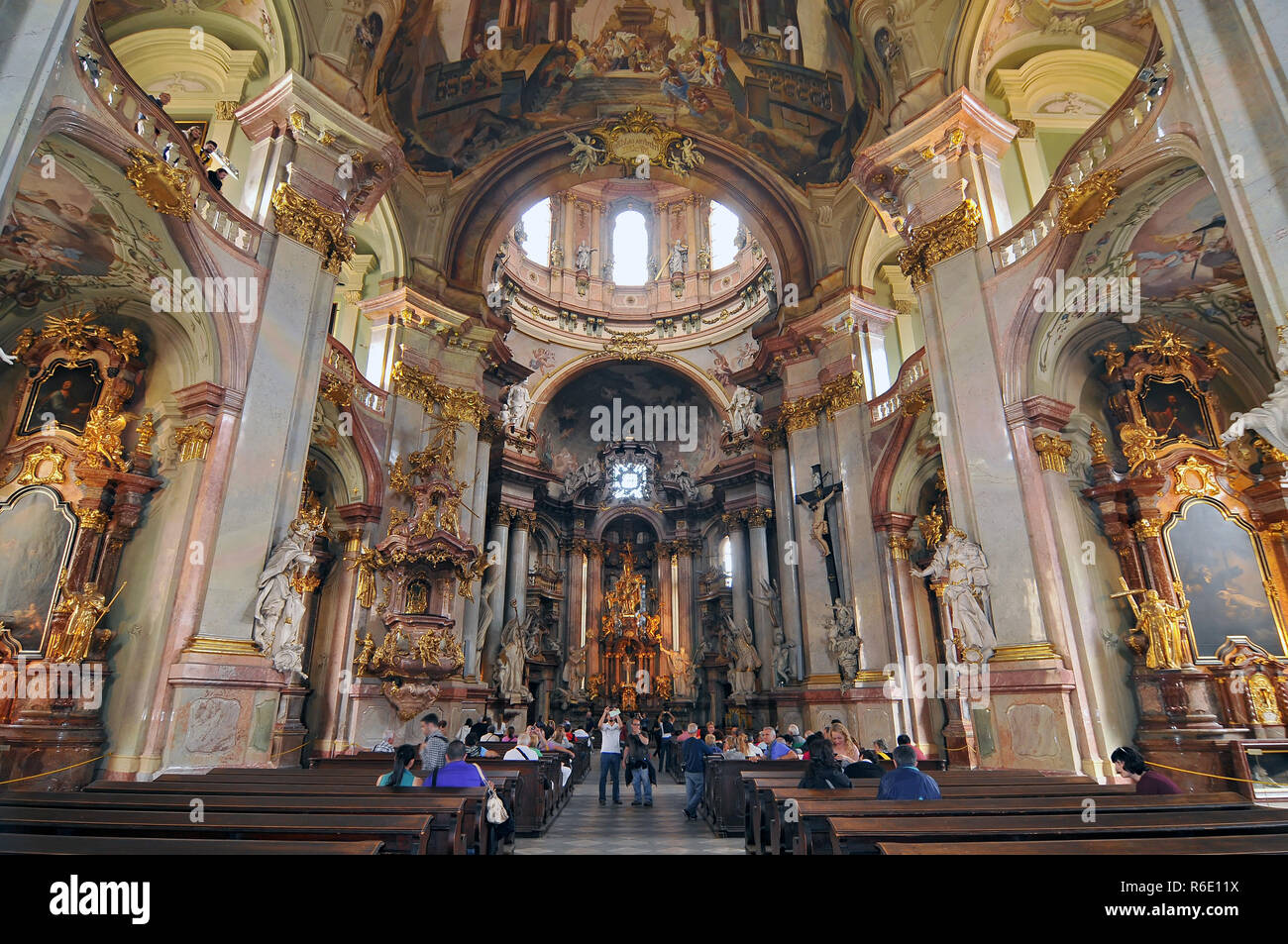 Wall paintings st nicholas church hi-res stock photography and images ...