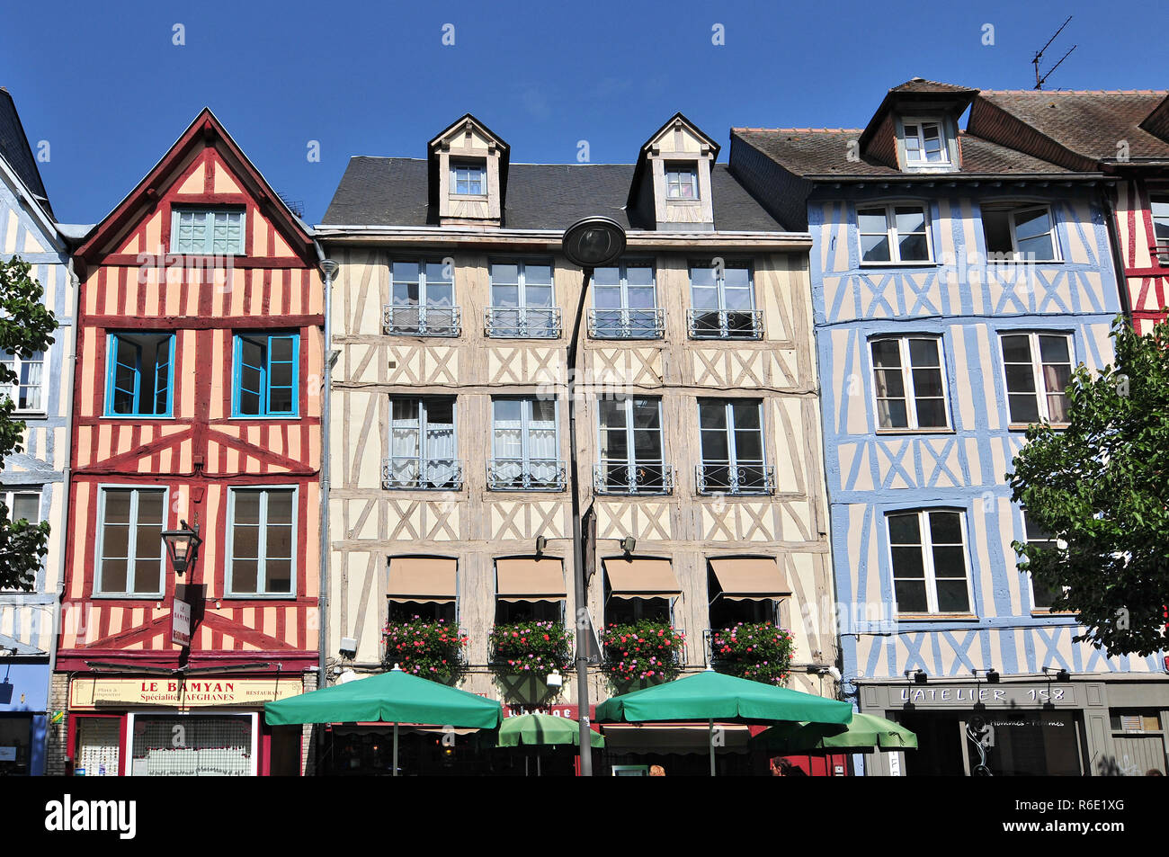 Historic half timbered houses in rouen hires stock photography and images Alamy