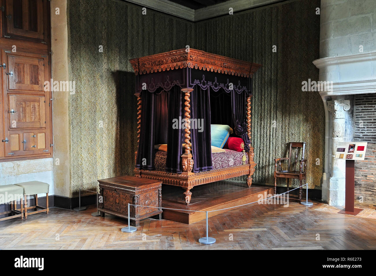 Interior Of Chateau D Azay Le Rideau It Is One Of The