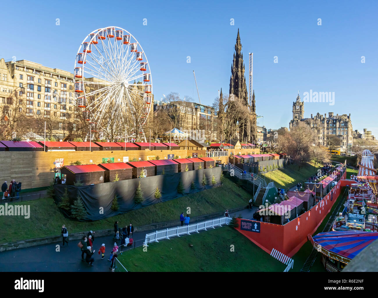 Santa land in edinburgh hires stock photography and images Alamy