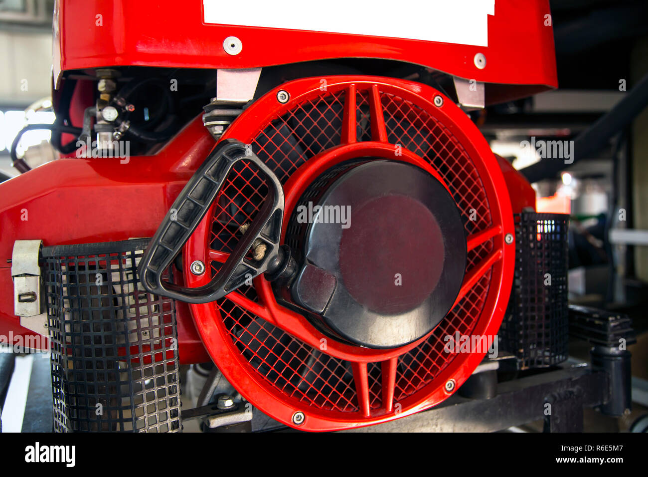 fire protection overpressure fan Stock Photo - Alamy