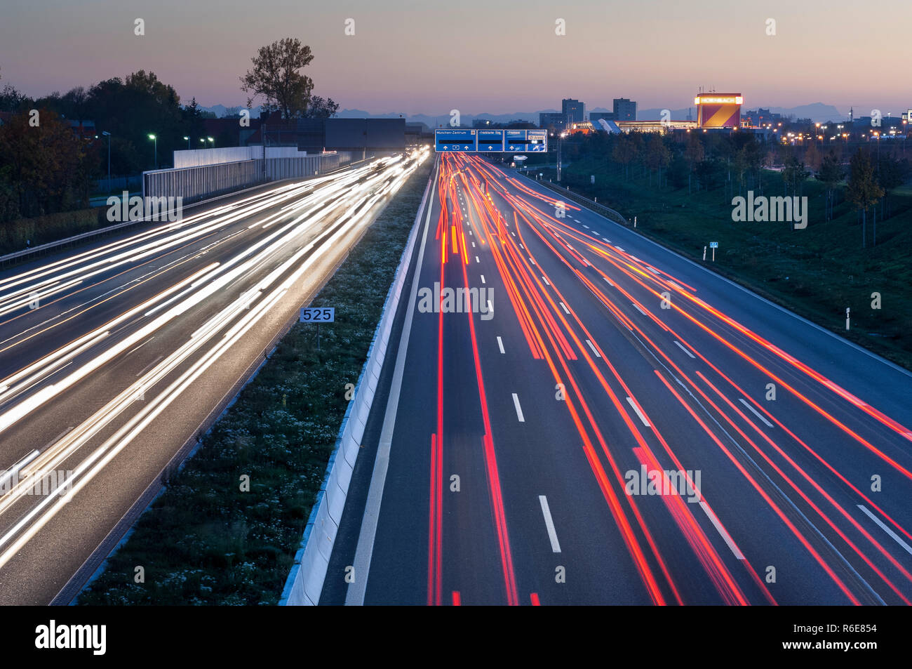 Traffic Jam Stock Photo