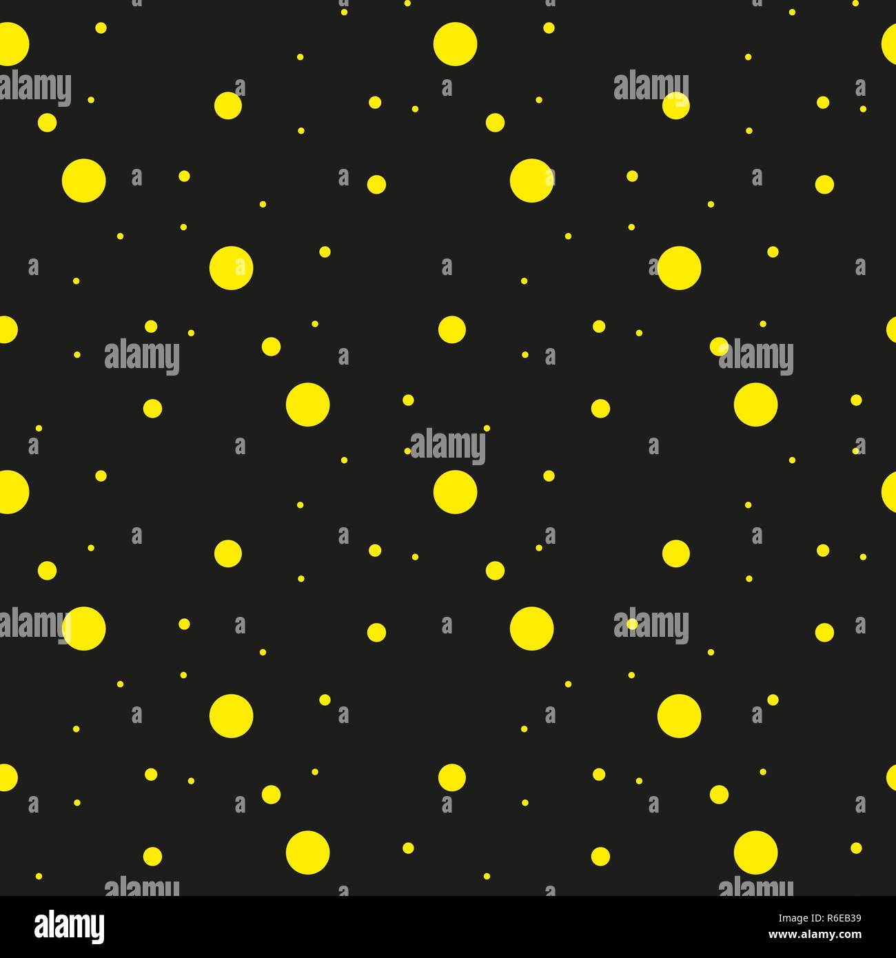 Black And Gold Polka Dot Background