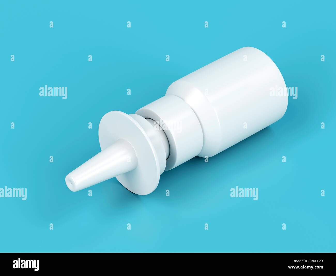 Nasal spray bottle Stock Photo Alamy
