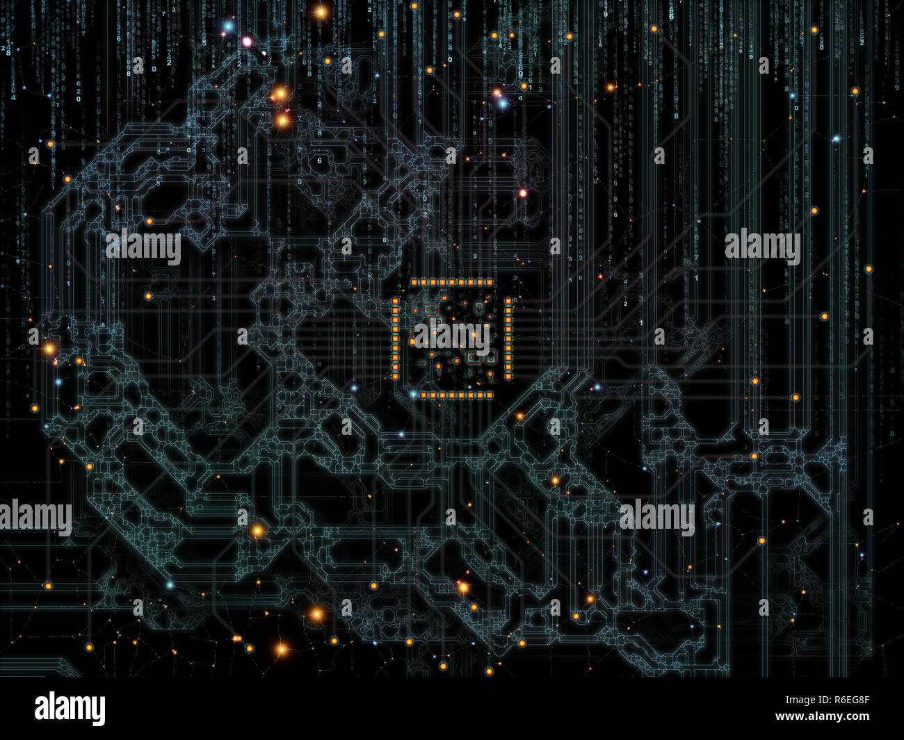 Evolving CPU Realm Stock Photo - Alamy