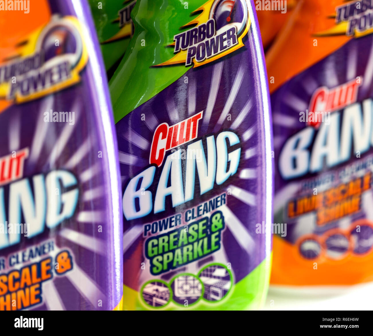 BELGRADE - APRIL 26, 2014 Cillit Bang is the brand of cleaning products  sold by the manufacturer Reckitt Benckiser Stock Photo - Alamy