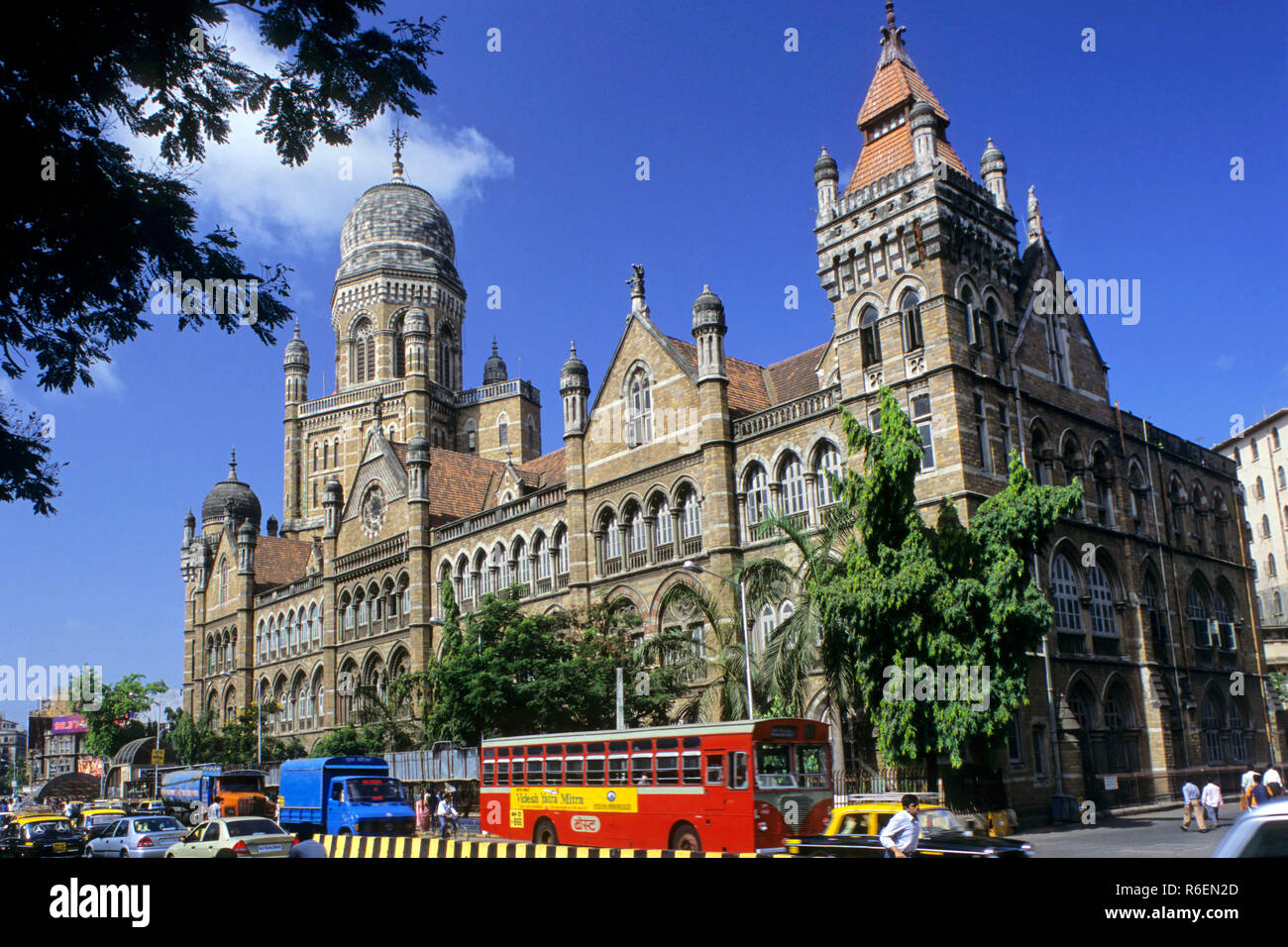 BMC Building, Mumbai, Maharashtra, India Stock Photo