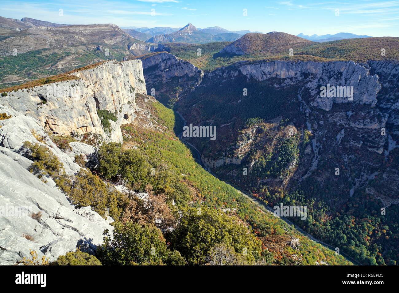 gorges du verdon 3 Stock Photo - Alamy