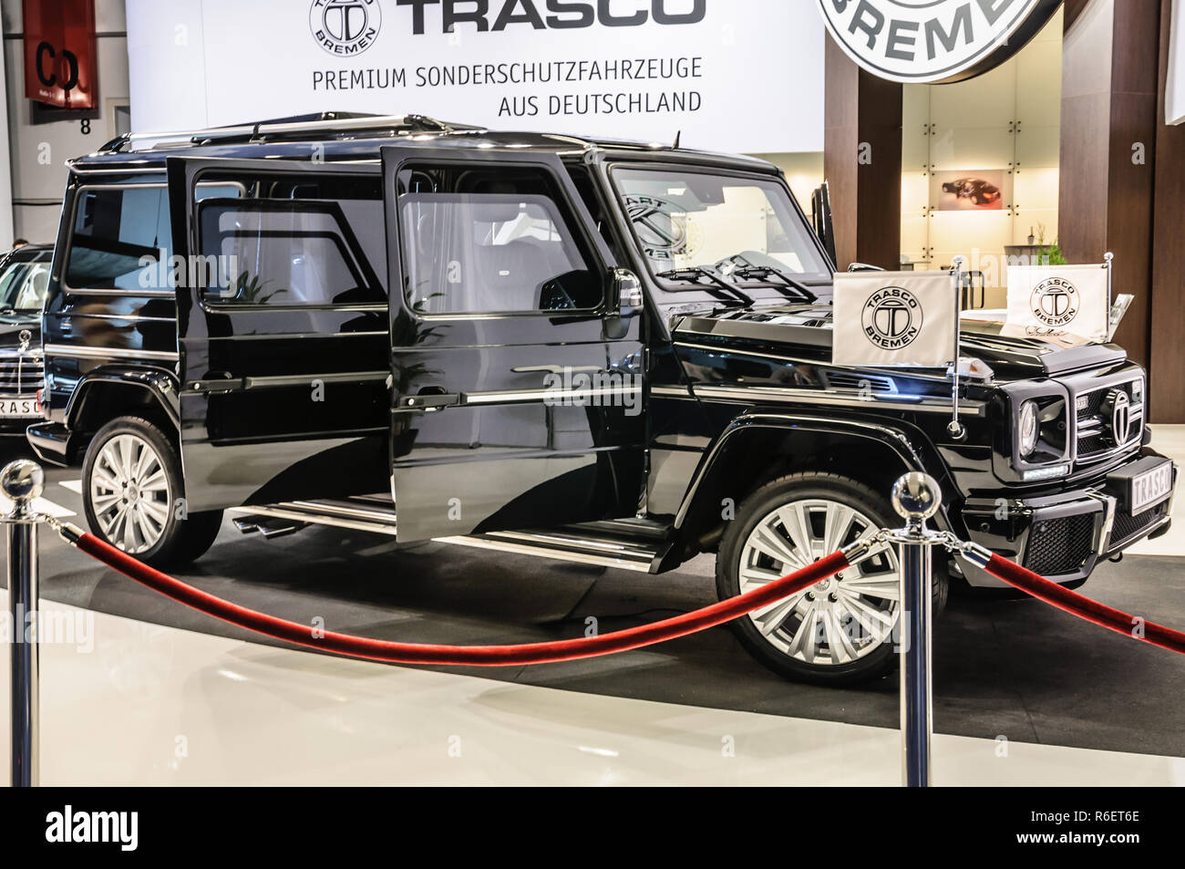 Frankfurt Sept 15 Trasco Premium Suv Mercedes Benz Amg G 63 Presented At Iaa International Motor Show On September 15 In Frankfurt Germany Stock Photo Alamy Frankfurt Sept 15 Trasco Premium Suv Mercedes Benz Amg G 63 Presented At Iaa International Motor Show On September 15 In Frankfurt Germany Stock Photo Alamy