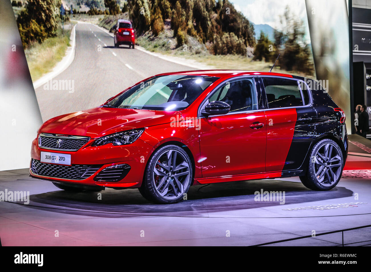 Frankfurt - Sept 2015: Peugeot 308 Gti 270 Presented At Iaa International Motor Show On September 20, 2015 In Frankfurt, Germany Stock Photo - Alamy