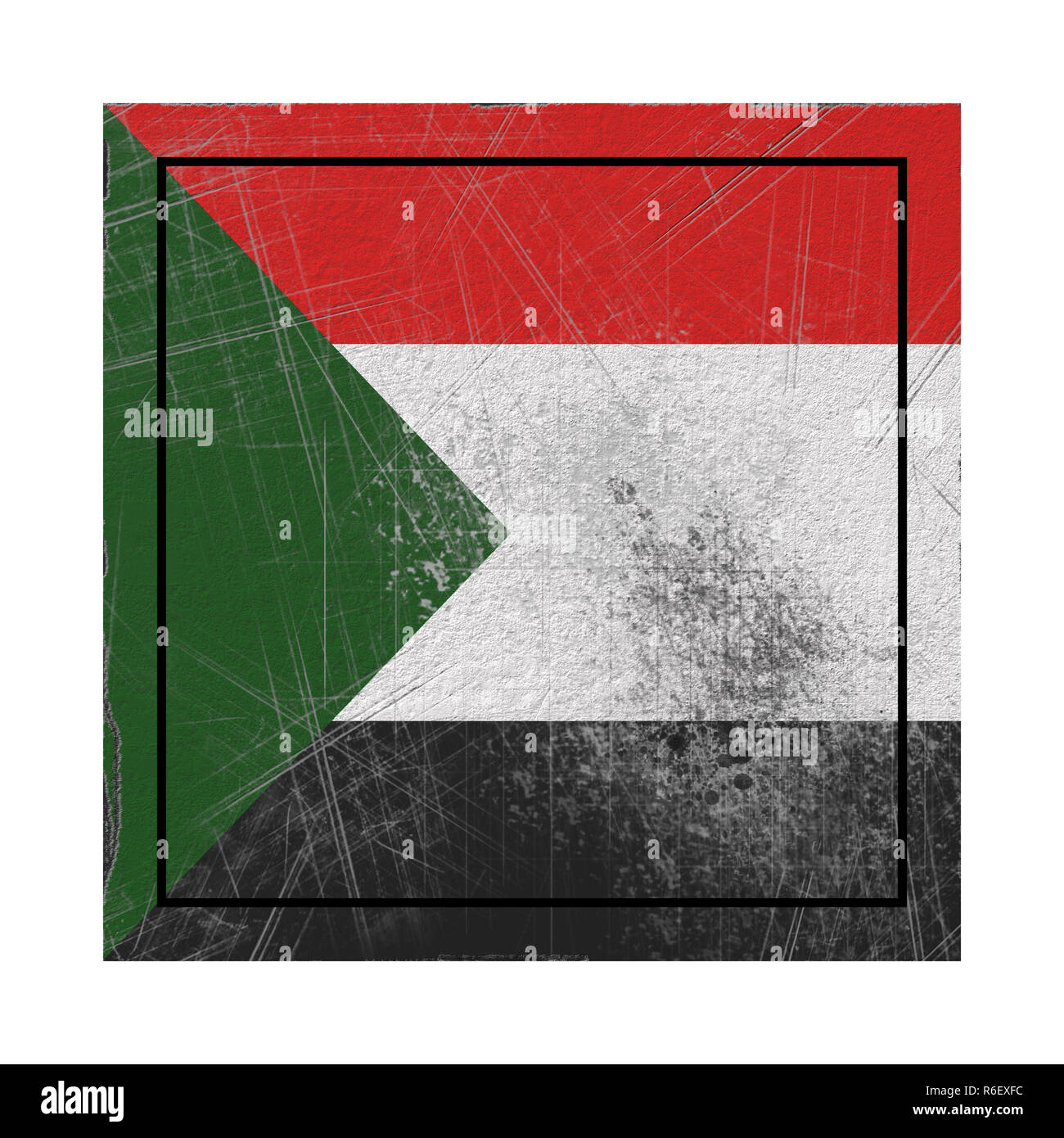 North sudan flag Cut Out Stock Images & Pictures - Alamy