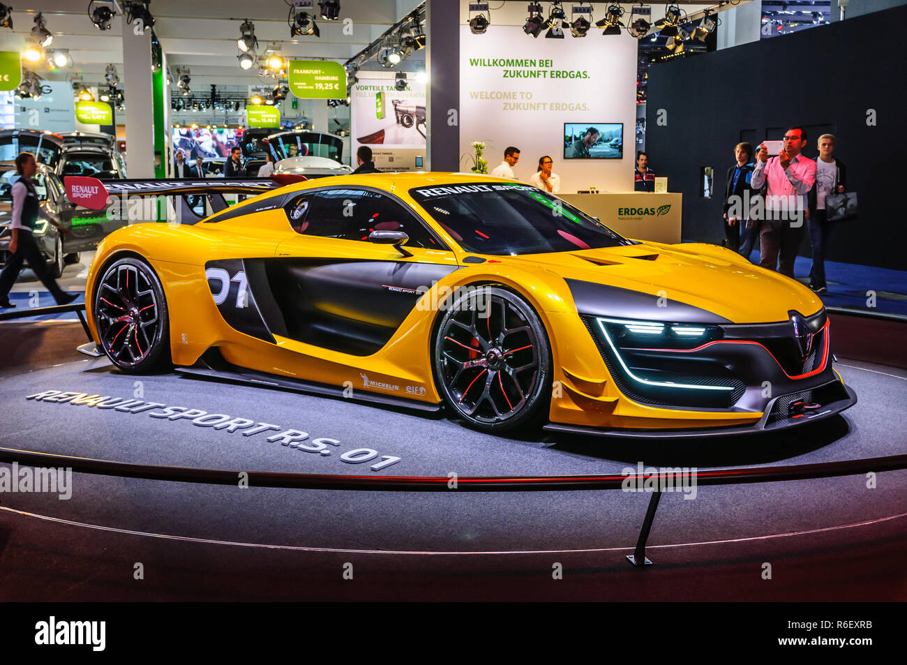 Frankfurt Sept 15 Renault Sport R S 01 Concept Presented At Iaa International Motor Show On September 15 In Frankfurt Germany Stock Photo Alamy