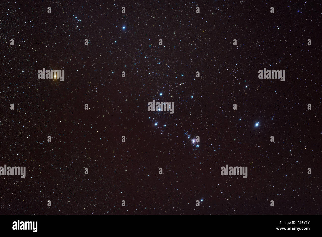 Orion Constellation Stock Photo