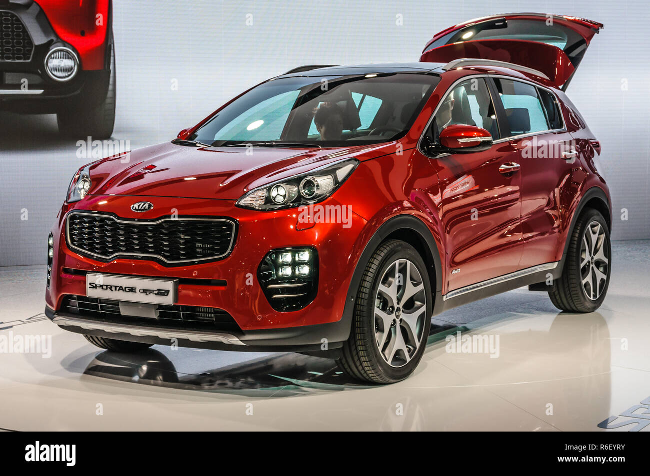 Frankfurt Sept 15 Kia Sportage Gt Line Presented At Iaa International Motor Show On September 15 In Frankfurt Germany Stock Photo Alamy