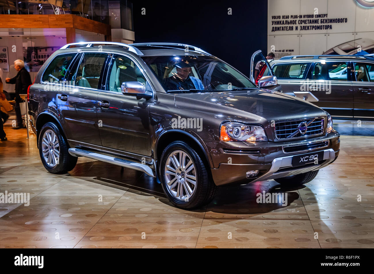 MOSCOW, RUSSIA - AUG 2012: VOLVO XC90 presented as world premiere