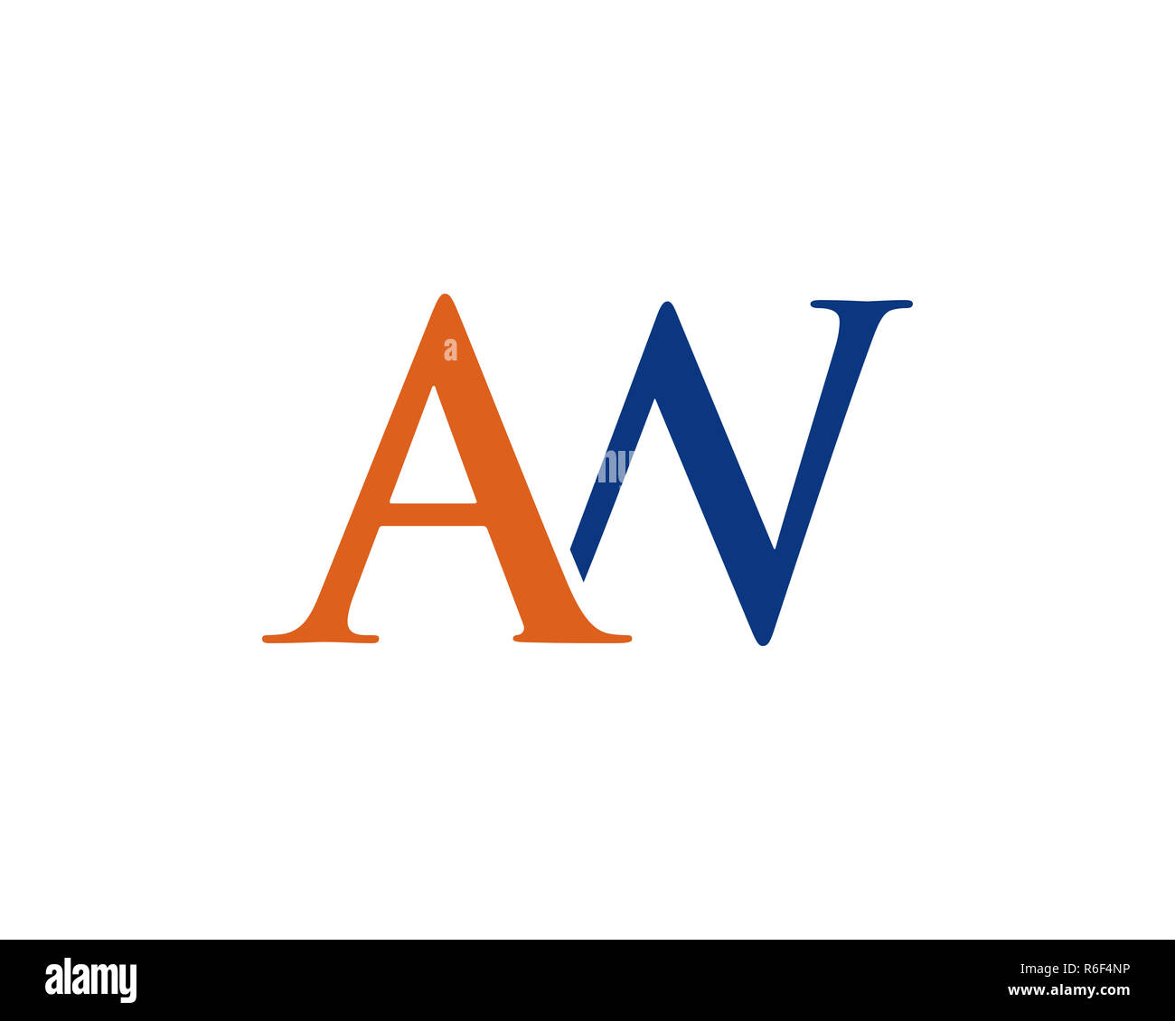 aw letter logo Stock Photo - Alamy