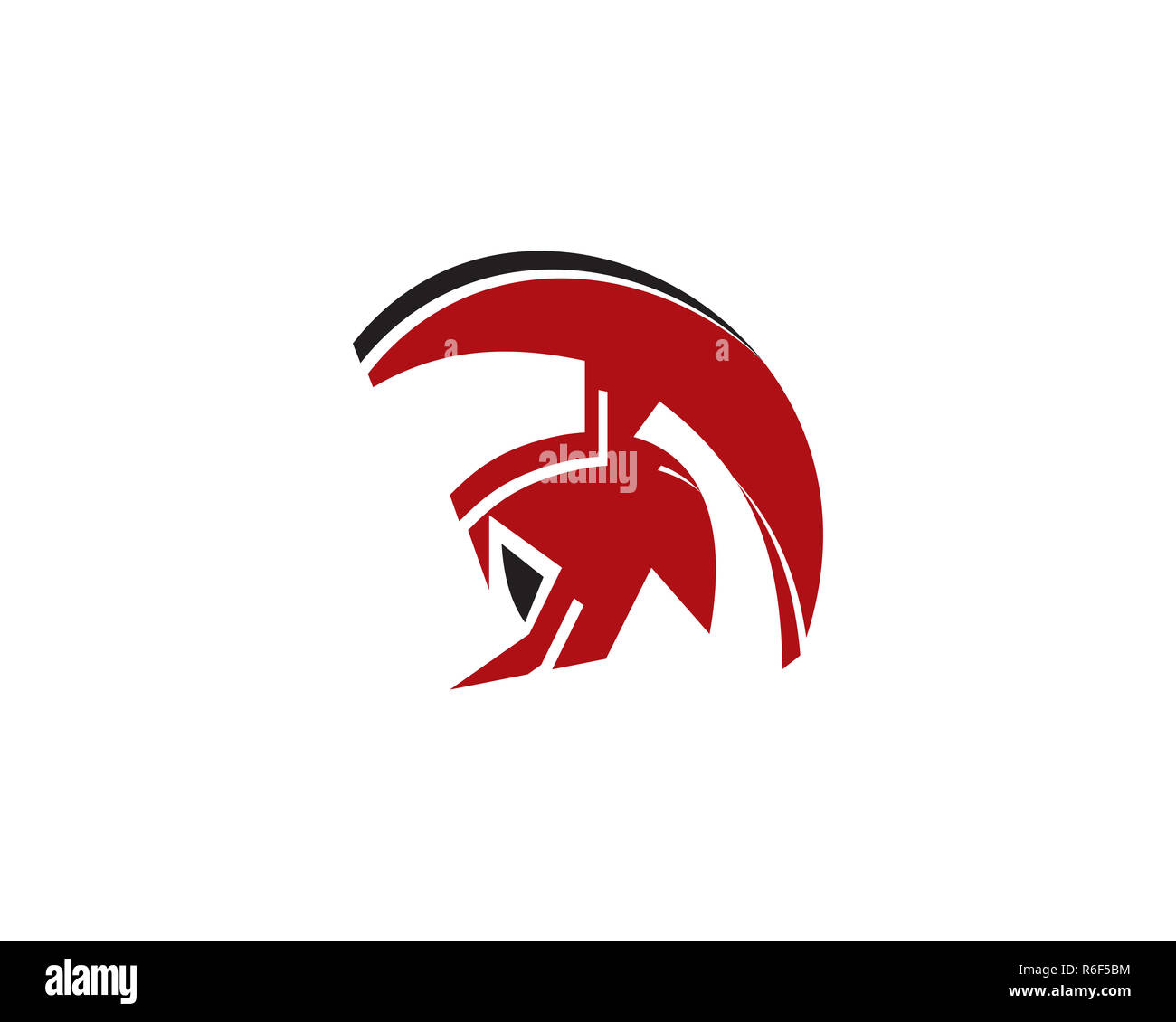 spartan logo Stock Photo