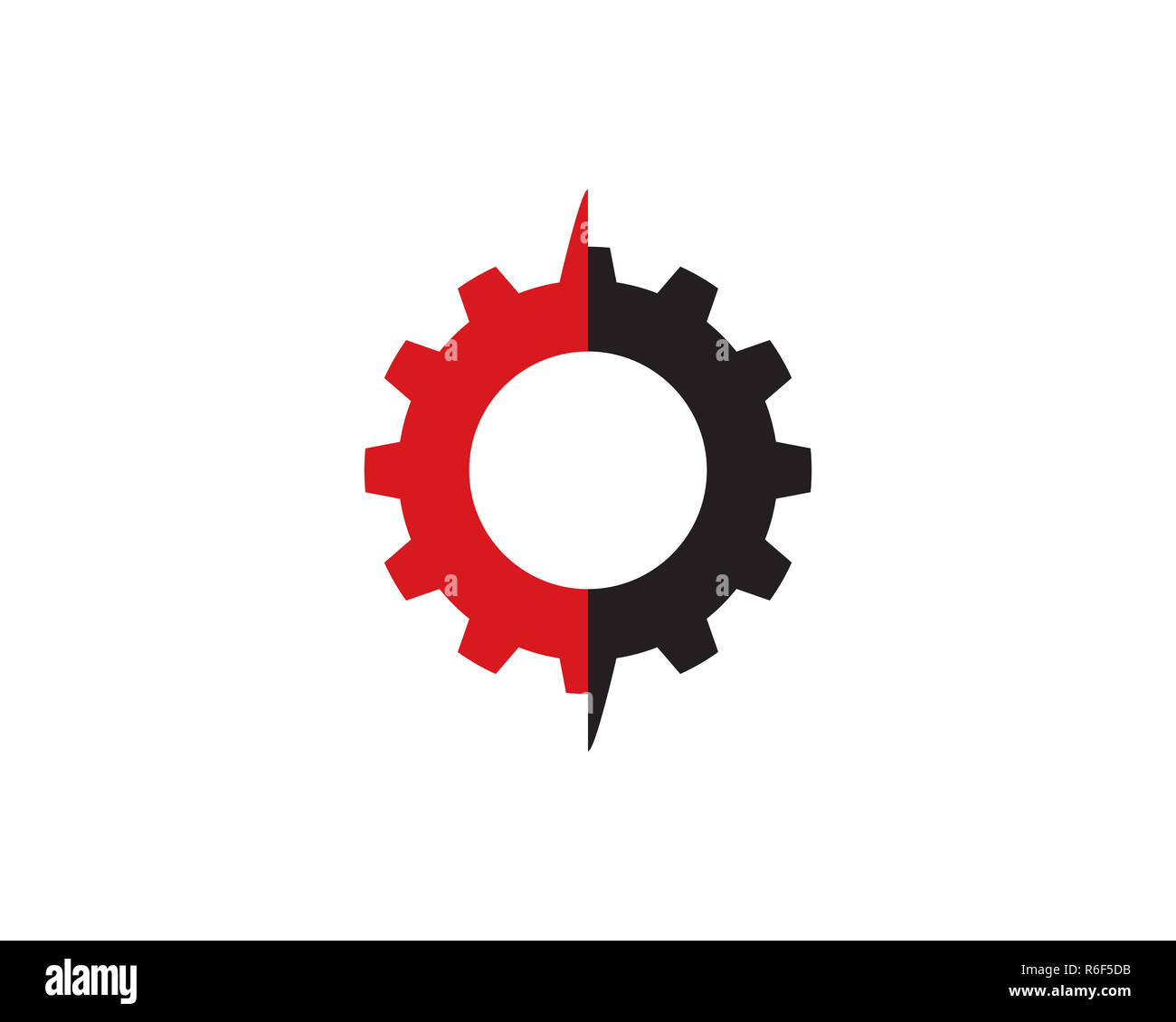 gear system logo Stock Photo Alamy