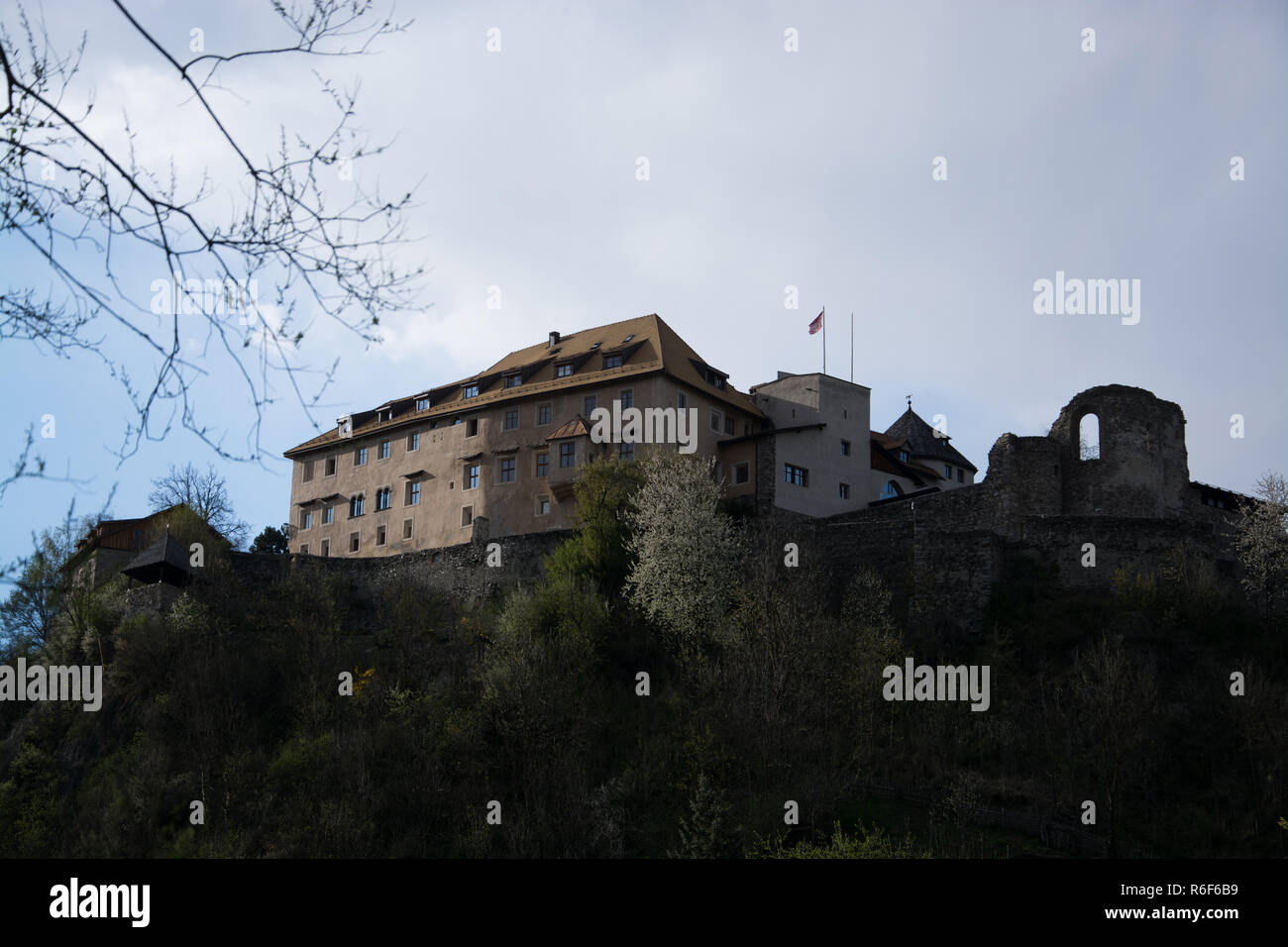 castle sonnenburg,south tyrol,italy Stock Photo
