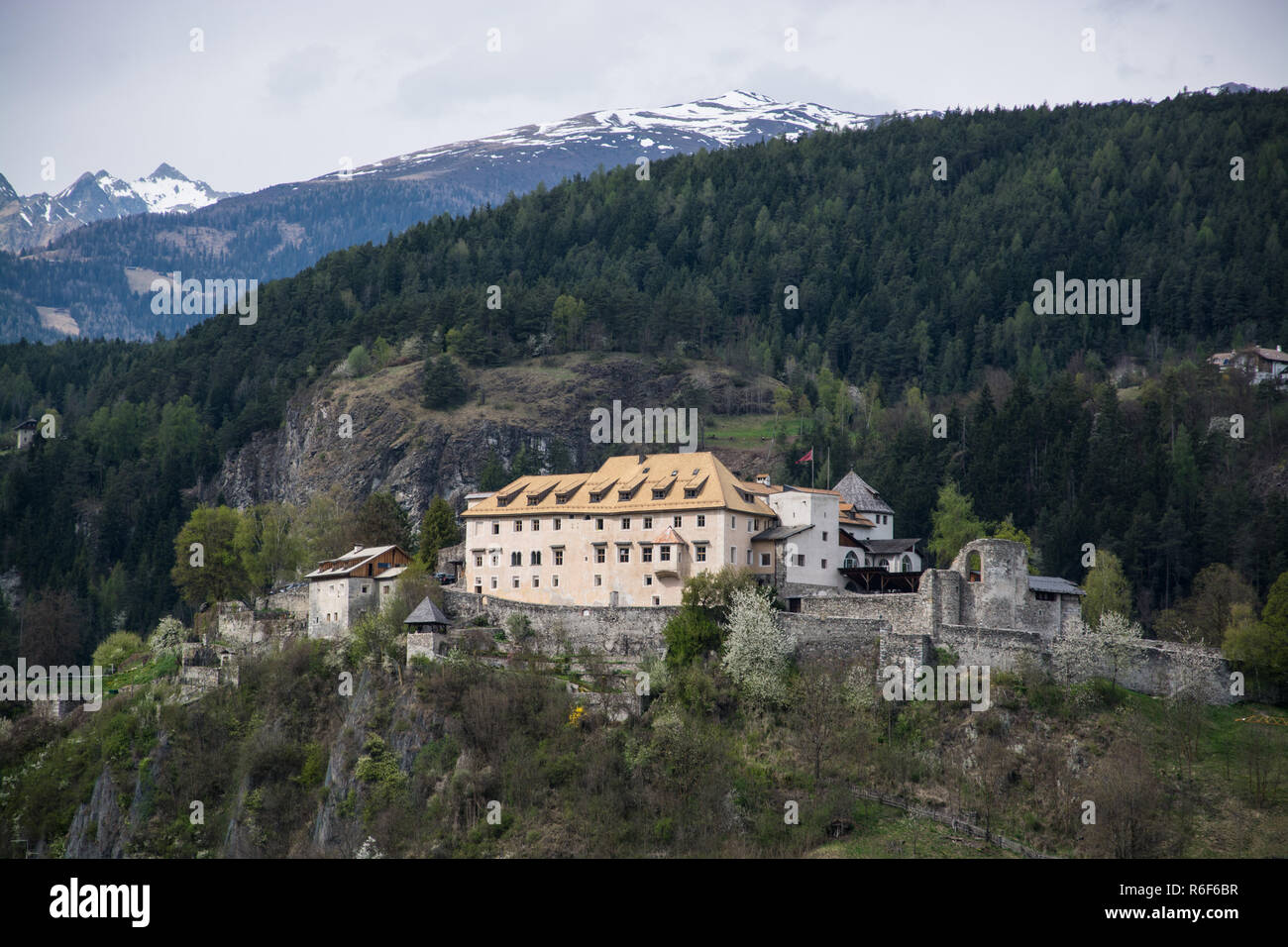 castle sonnenburg,south tyrol,italy Stock Photo