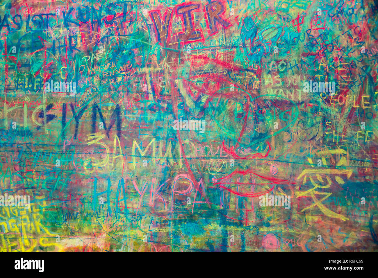 Chalk wall graffiti closeup background Stock Photo Alamy
