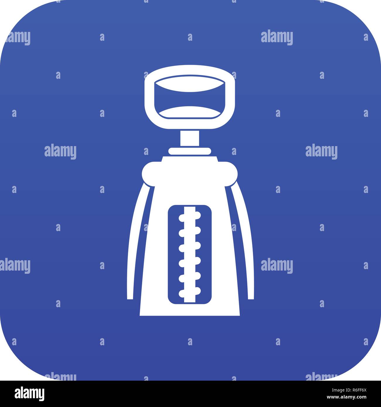 Modern corkscrew icon digital blue Stock Vector Image & Art - Alamy