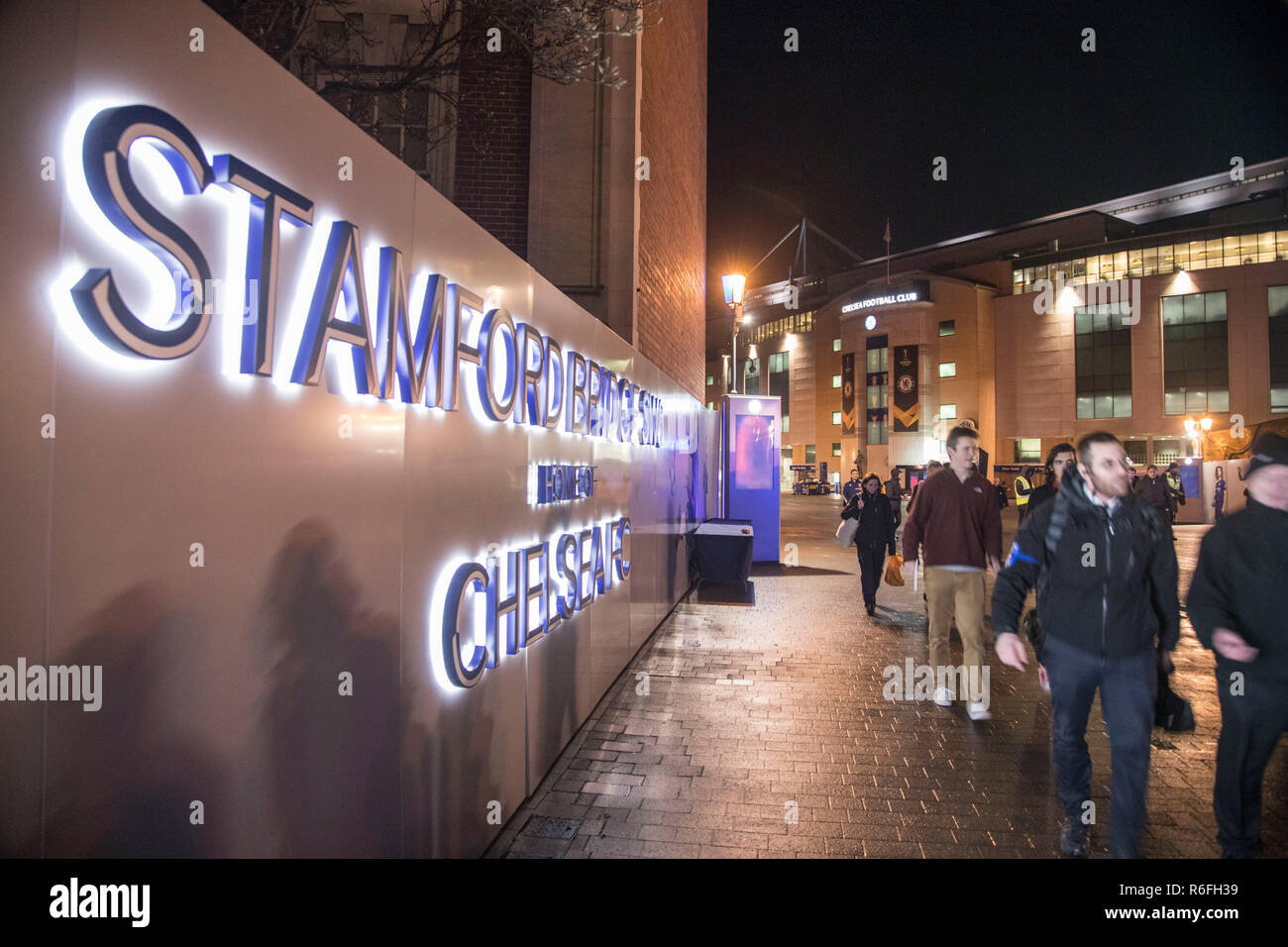 Stamford Bridge Stadium Home Of Chelsea Fc In South West London England Uk It Is Commonly Known As The Bridge It Was First Built In 1876 Stock Photo Alamy