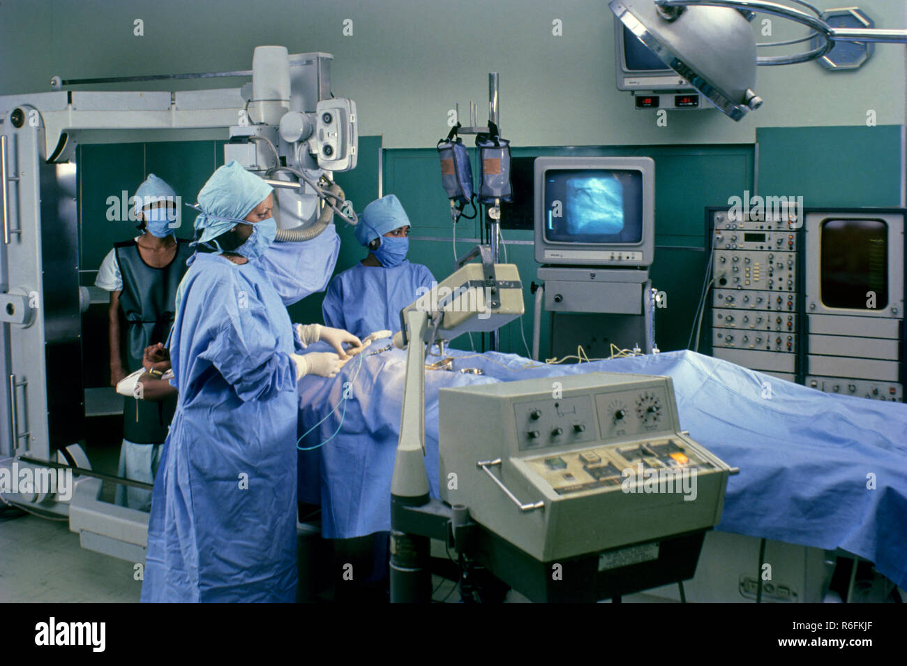 Hospital operation theater, operation suite, operating suite, operating theater, operating room, Stock Photo