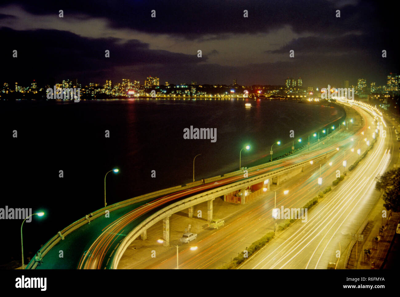 marine drive, bombay mumbai, maharashtra, India Stock Photo Alamy