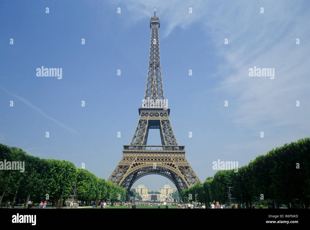 Eiffel Tower (Tour Eiffel), Paris, France Stock Photo