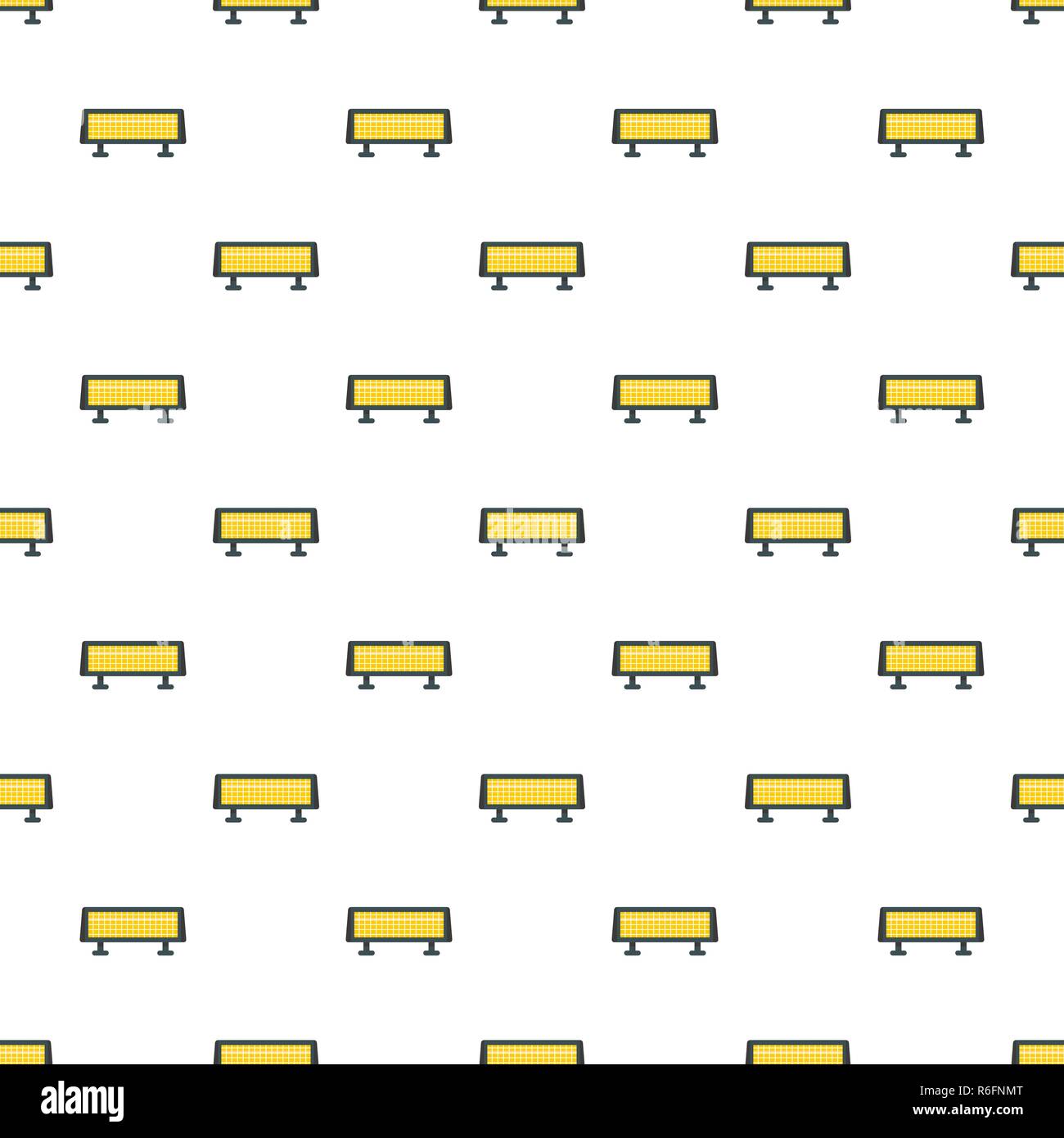 Panel heater pattern seamless vector repeat for any web design Stock Vector
