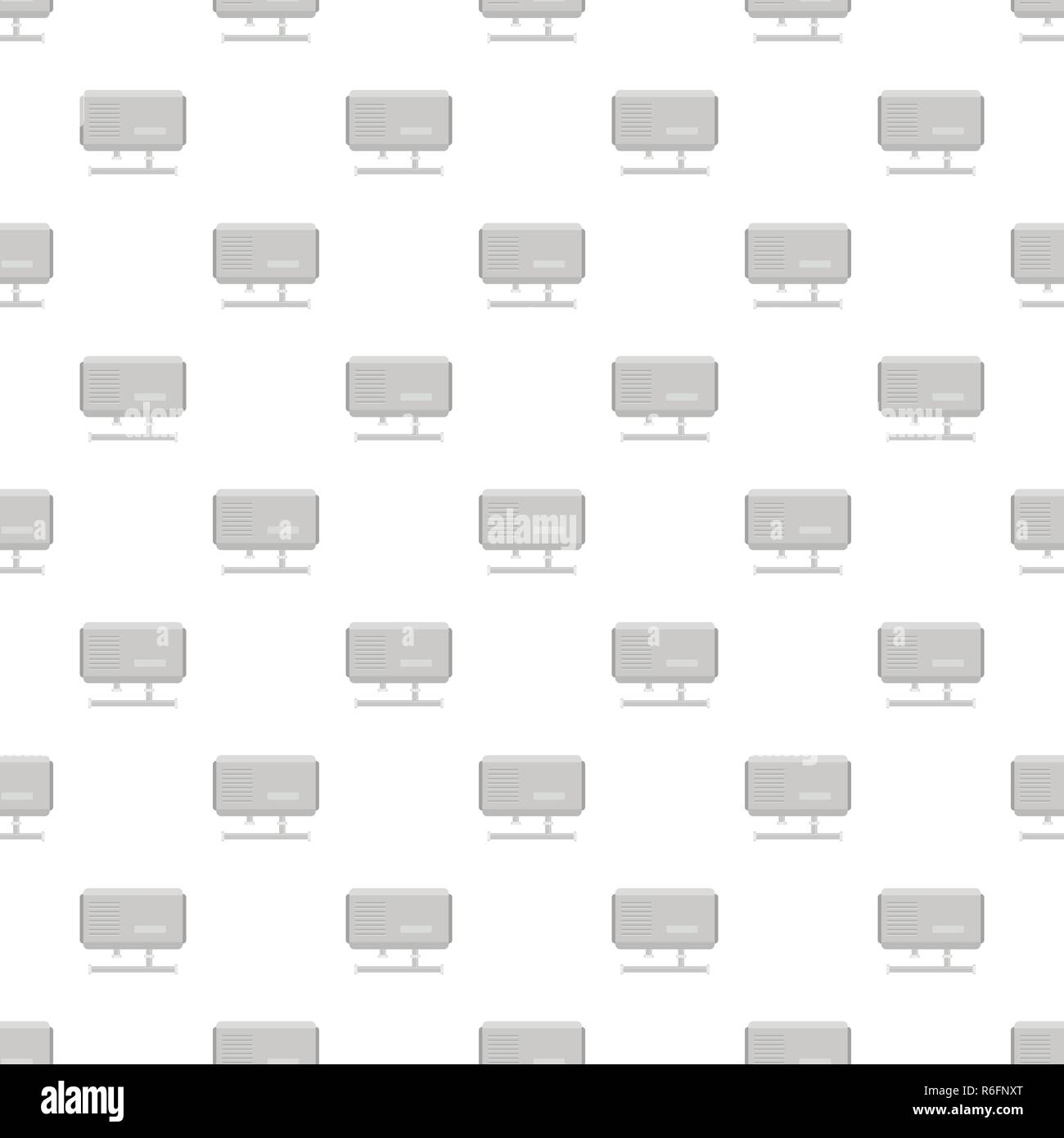 Domestic boiler pattern seamless vector repeat for any web design Stock Vector
