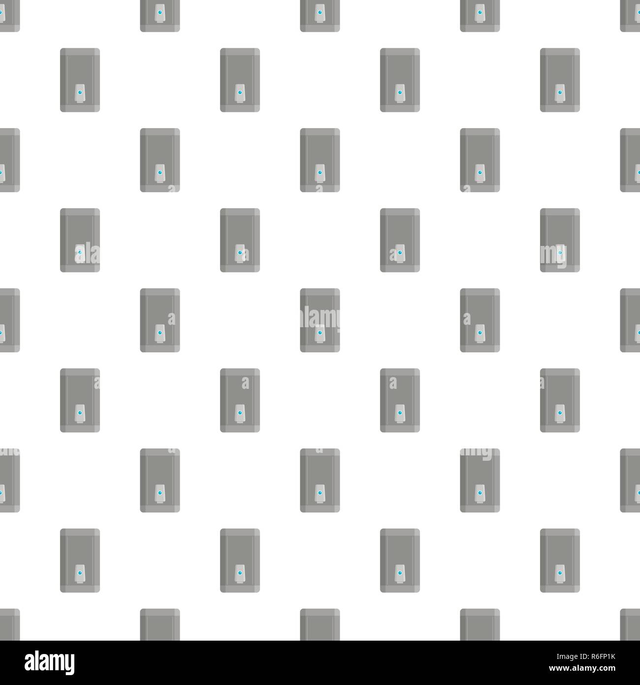 Kitchen boiler pattern seamless vector repeat for any web design Stock Vector